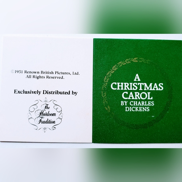 A Christmas Carol Heirloom Tradition Limited Edition Collectors Plate - Picture 9 of 9